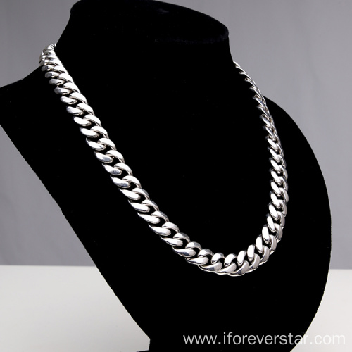 Hot Style 12mm Cuba Hip Hop Jewelry Necklace